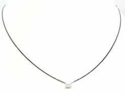 Collier Or blanc Diamant