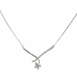 Collier Or blanc Diamant