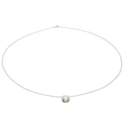 Collier Or blanc Diamant