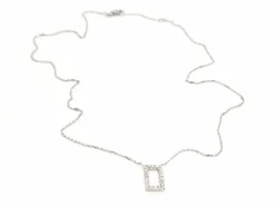 Collier Or blanc Diamant