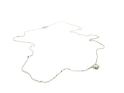 Collier Or blanc Diamant