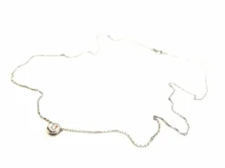 Collier Or blanc Diamant