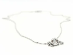 Collier Or blanc Diamant