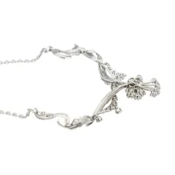 Collier Or blanc Diamant