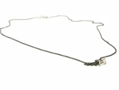 Collier Or blanc Diamant