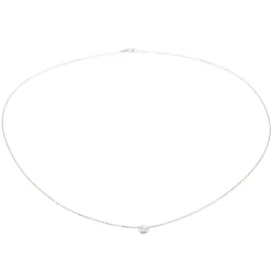 Collier Or blanc Diamant