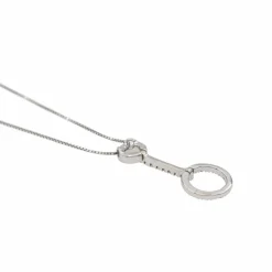 Collier Or blanc Diamant