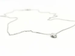 Collier Or blanc Diamant