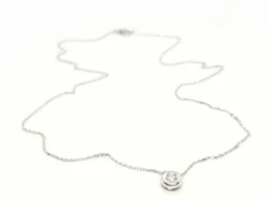 Collier Or blanc Diamant