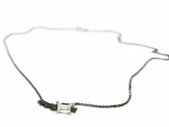 Collier Or blanc Diamant