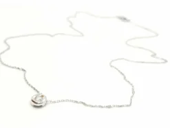 Collier Or blanc Diamant
