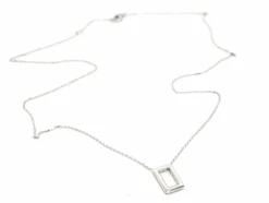 Collier Or blanc Diamant