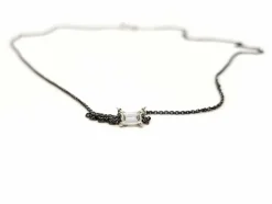 Collier Or blanc Diamant