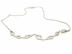 Collier Or blanc Diamant