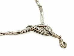 Collier Or blanc Diamant