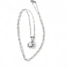 Collier or blanc diamants