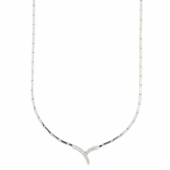 Collier Or blanc Diamants