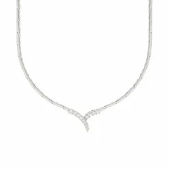 Collier Or blanc Diamants