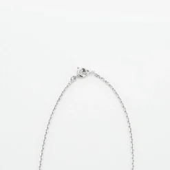 Collier or blanc diamants