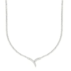 Collier Or blanc Diamants