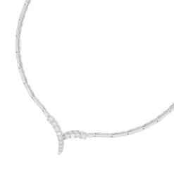 Collier Or blanc Diamants