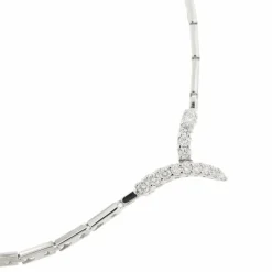 Collier Or blanc Diamants
