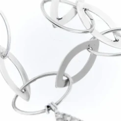 Collier or blanc diamants