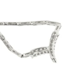 Collier Or blanc Diamants