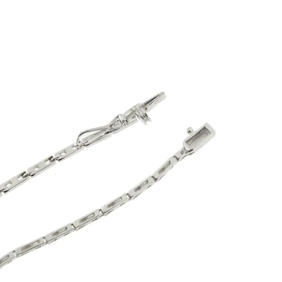 Collier Or blanc Diamants