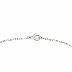 Collier Or blanc Jade Jadéite