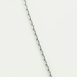 Collier or blanc, émeraude et diamants