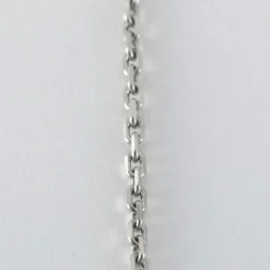 Collier Or blanc pavage Diamants