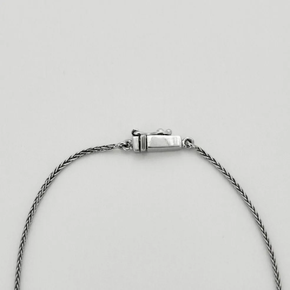 Collier or blanc perle de culture et diamants