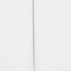 Collier or blanc rubis et diamant