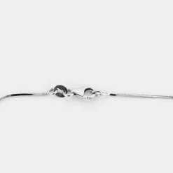 Collier or blanc saphir