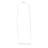 Collier or blanc serti d’une barrette de diamants