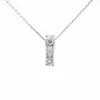 Collier or et diamants