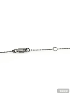 Collier or et diamants 0,30 ct