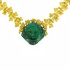 Collier Or et Malachite