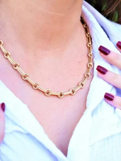 Collier OR Jaune