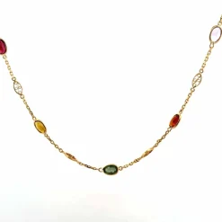 Collier Or Jaune & Maille Filigrane