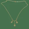 Collier or jaune Alain Duclos