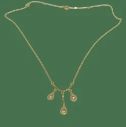 Collier or jaune Alain Duclos