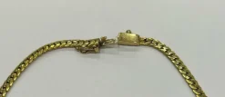 Collier or jaune Cobra diamanté