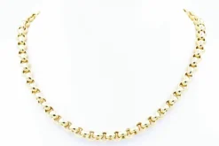 Collier Or jaune Cornaline