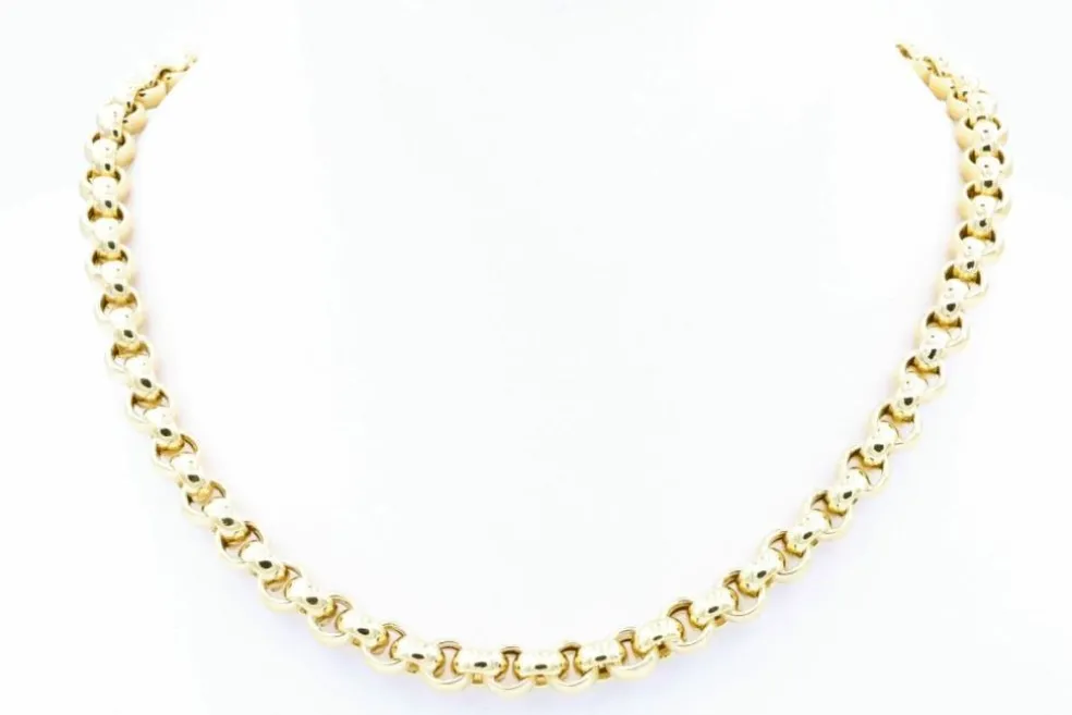 Collier Or jaune Cornaline