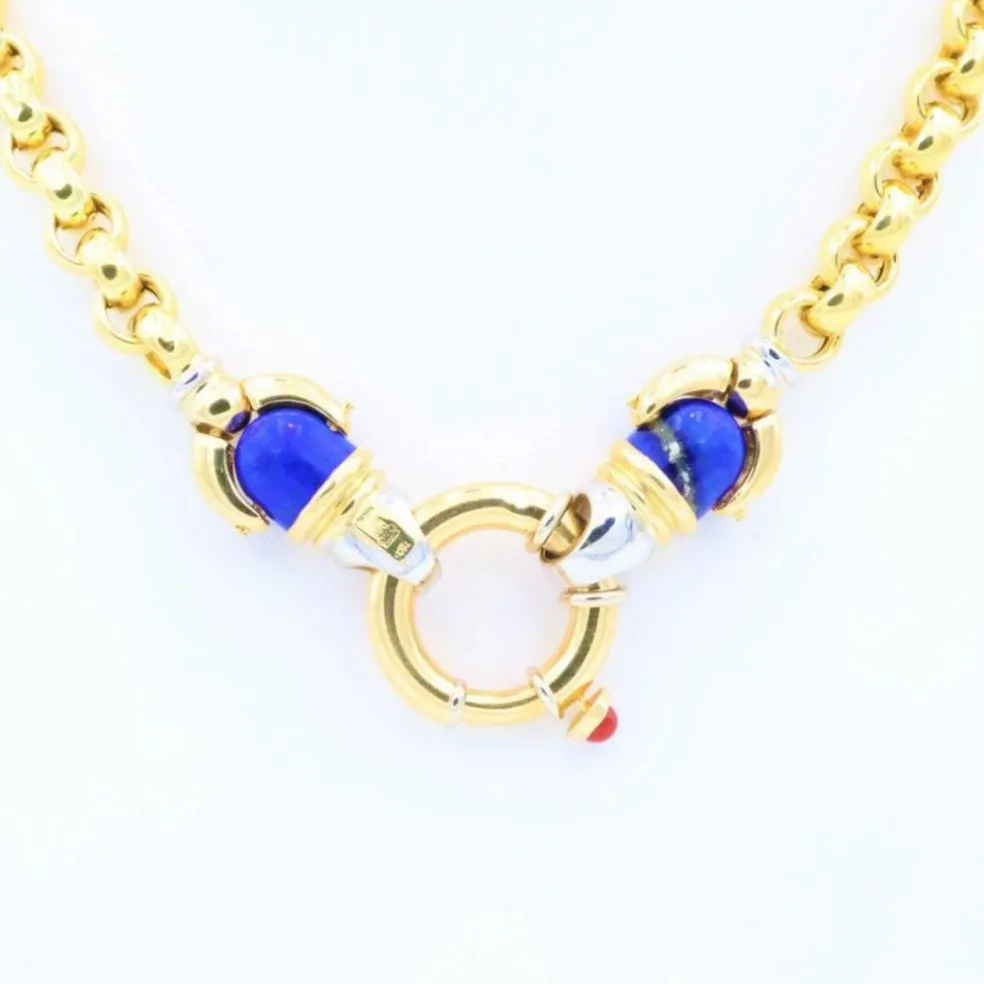Collier Or jaune Cornaline