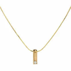 Collier Or jaune Diamant