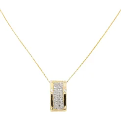 Collier Or jaune Diamant