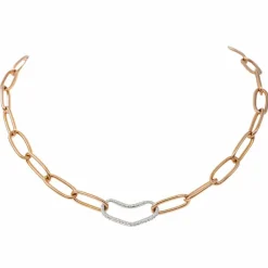 Collier Or Jaune Diamant